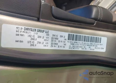 2014 Jeep Grand Cherokee Summit from USA, damaged, VIN 1C4RJFJG3EC418433